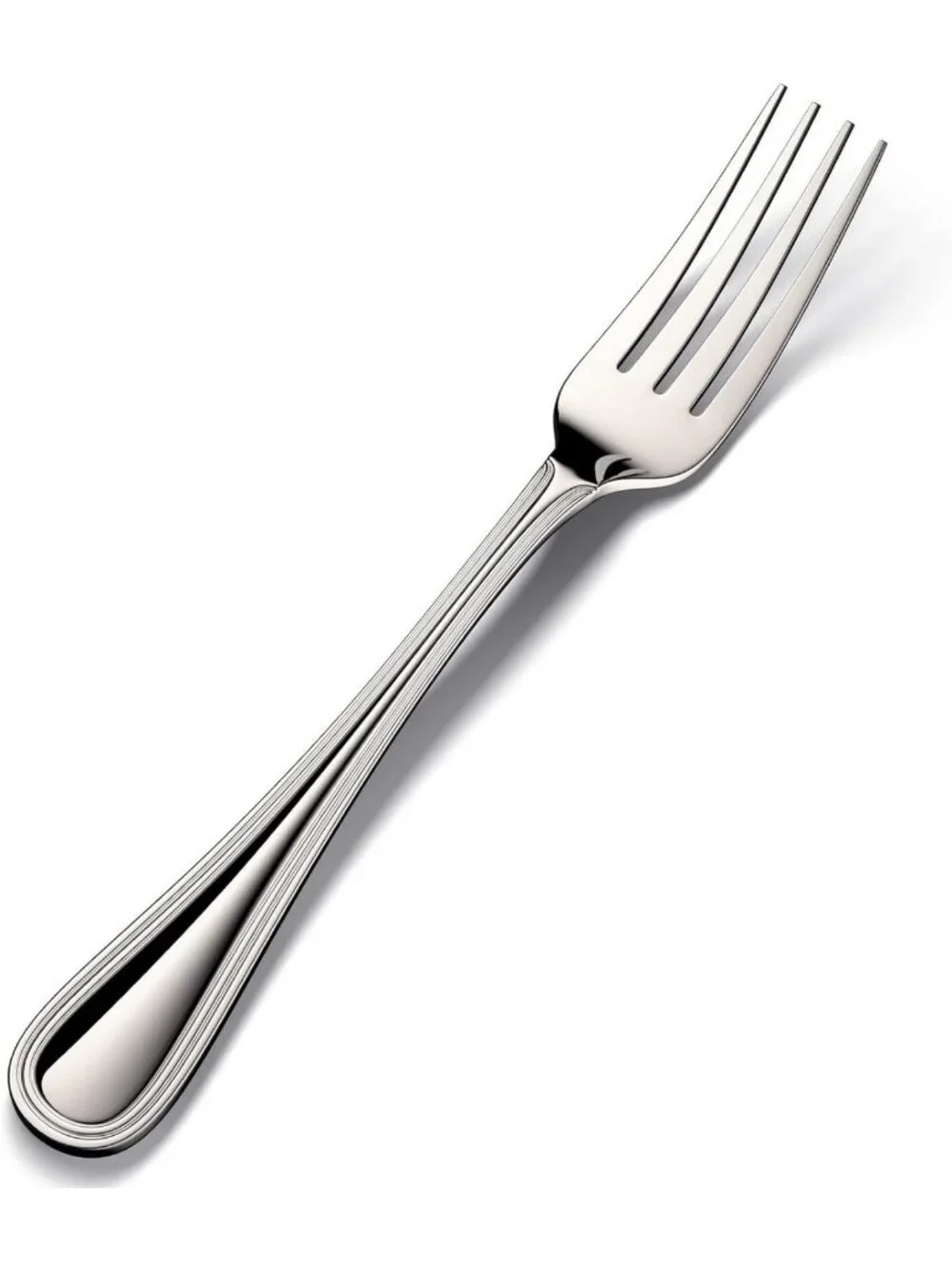 Set of 12 Durable 18/10 Stainless Steel Dinner Forks, 8-Inch, Heavyweight